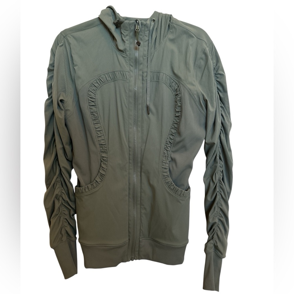 Lululemon Women's Olive Green Hooded Jacket